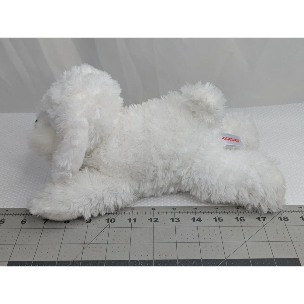Aurora Golden Retirever Bichon White Dog Plush Puppy 2021 Stuffed Animal Toy‎